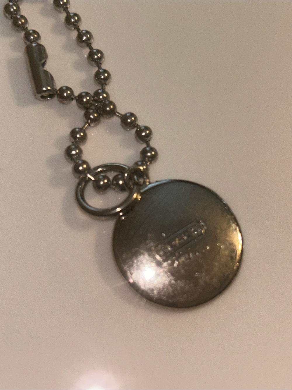 Coach Silver-Tone Round Logo Charm for bags, wallets - Picture 2 of 3